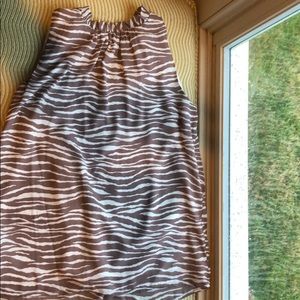 High neck halter top